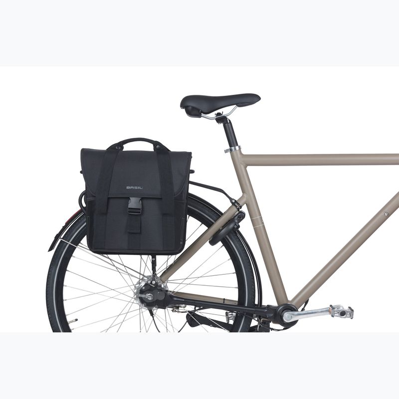 Fahrradtasche Basil Go Single Bag 16 l solid black 6