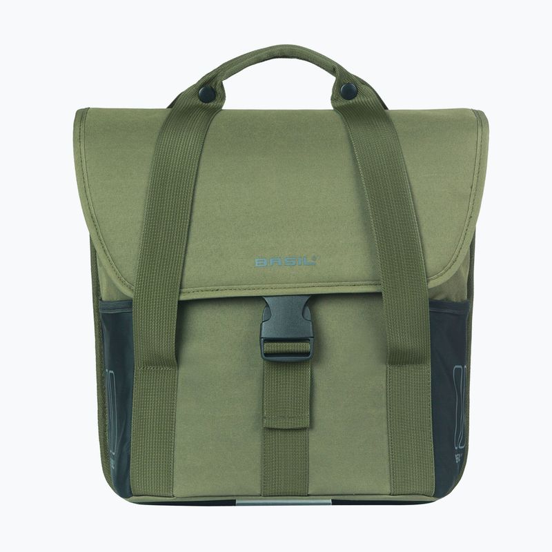 Fahrradtasche Basil Go Single Bag 16 l dark green