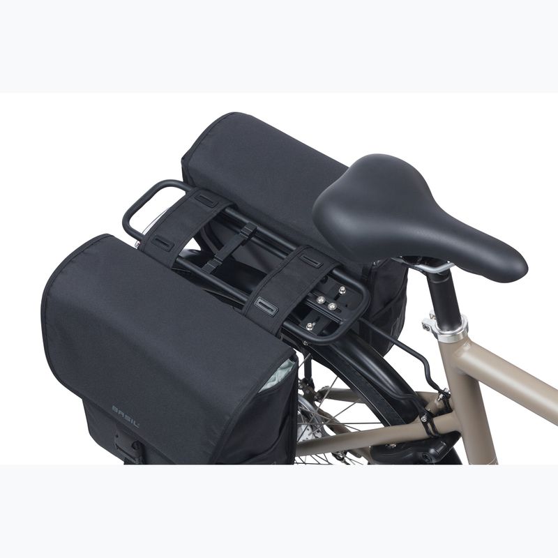 Fahrradtasche Basil Go Double Bag 32 l solid black 7