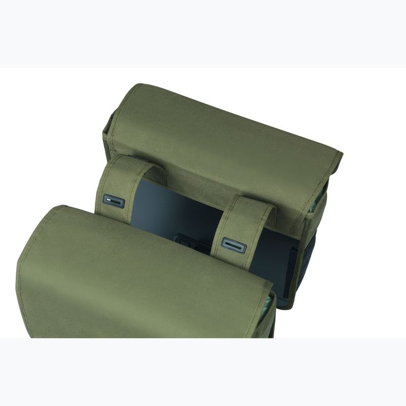 Fahrradtasche Basil Go Double Bag 32 l dark green 3