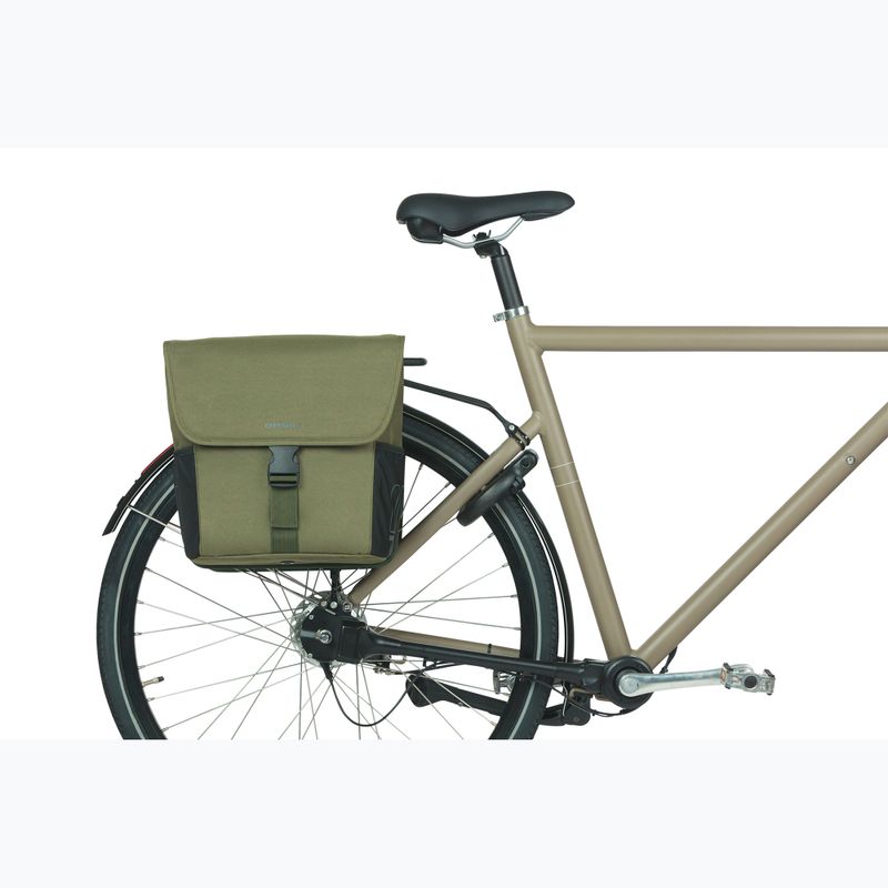 Fahrradtasche Basil Go Double Bag 32 l dark green 6