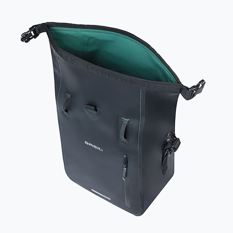 Fahrradtasche Basil Rivo M Single Bag MIK Hooks 12-15 l black 3