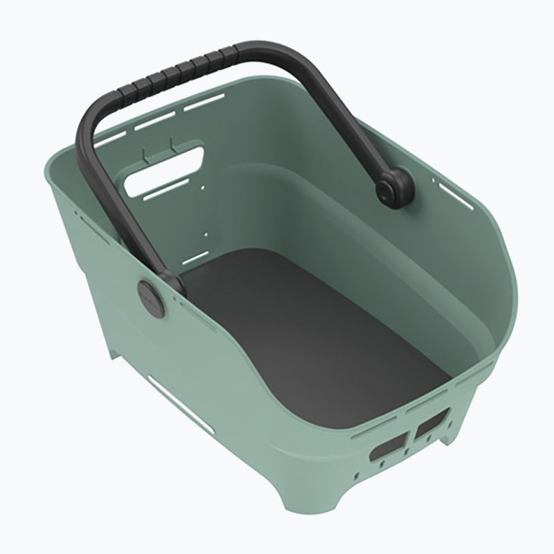 Fahrradkorb hinten Basil Cento Neo MIK silvergreen 2