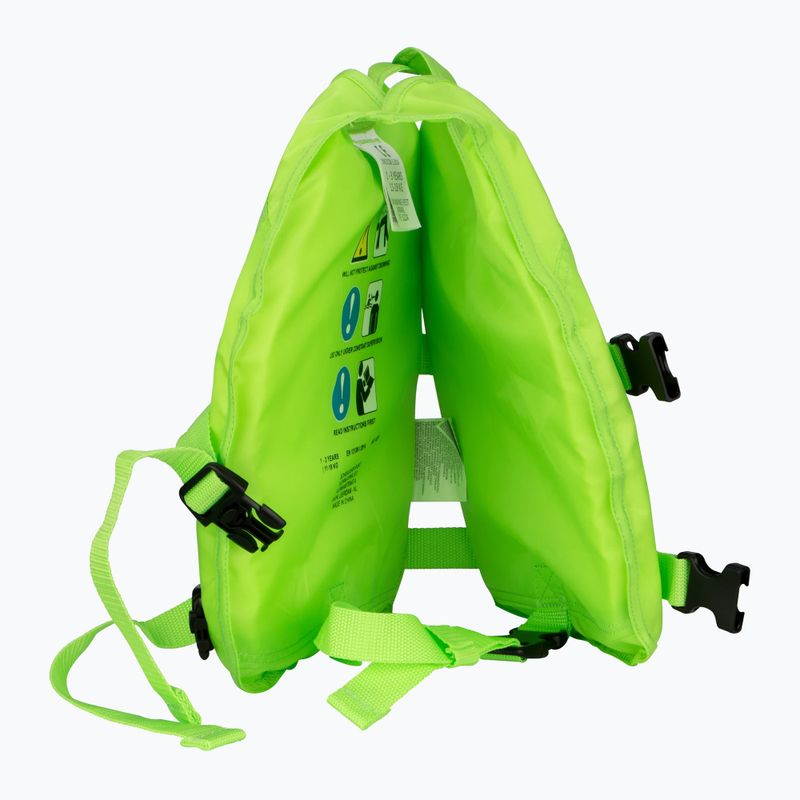 Waimea Kinderschwimmweste Krokodil grün