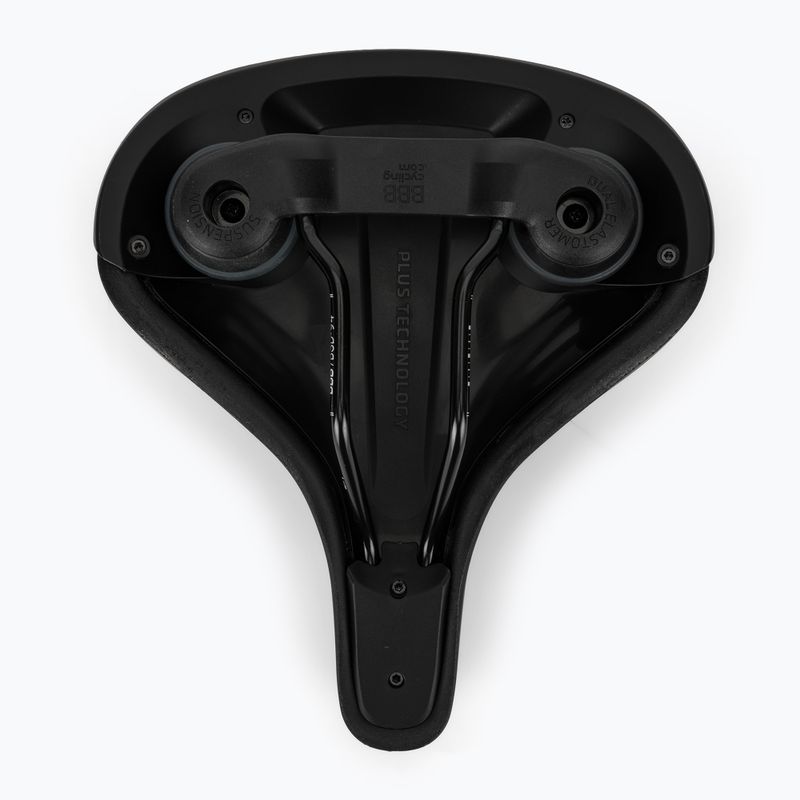 BBB Cycling Meander Upright-Sattel schwarz 4