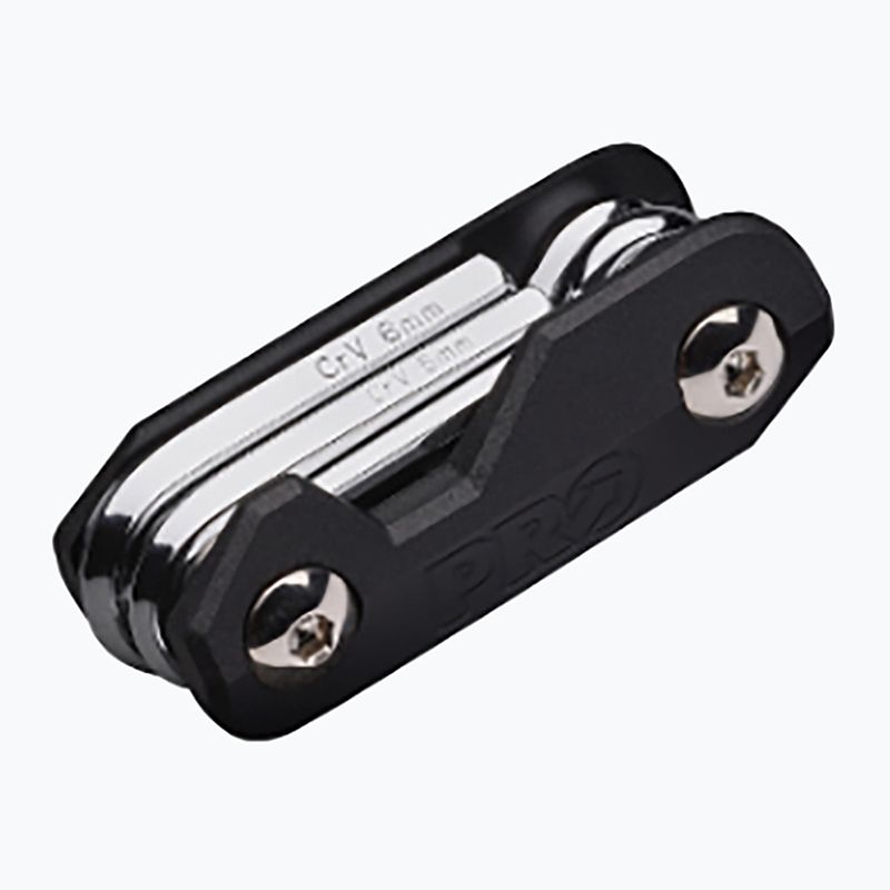 Fahrrad Schlüssel Werkzeug PRO Mini Tool 6 Schwarz