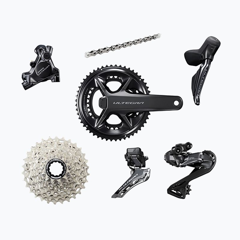Shimano R8170P Ultegra Di2 Zubehörgruppe mit Powermeter 172,5 Scheibenbremsen 50x34T/11-30