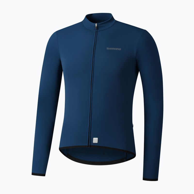 Radtrikot Herren Shimano Vertex Thermal LS Jersey blau PCWJSPWUE13MD275 5