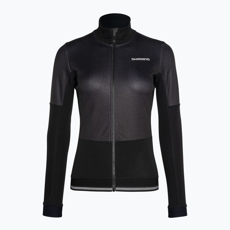 Fahrradjacke Damen Shimano Kaede Wind schwarz PCWJAPWVE13WL114