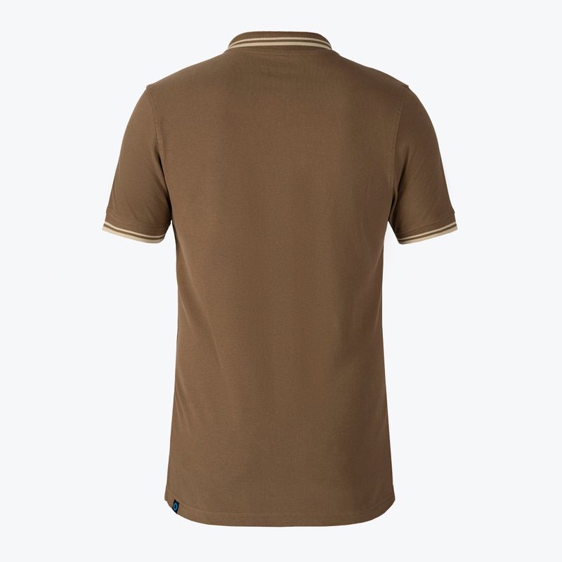 Shimano Tribal Tacnical braun SHTTW17M Polo-T-Shirt 2