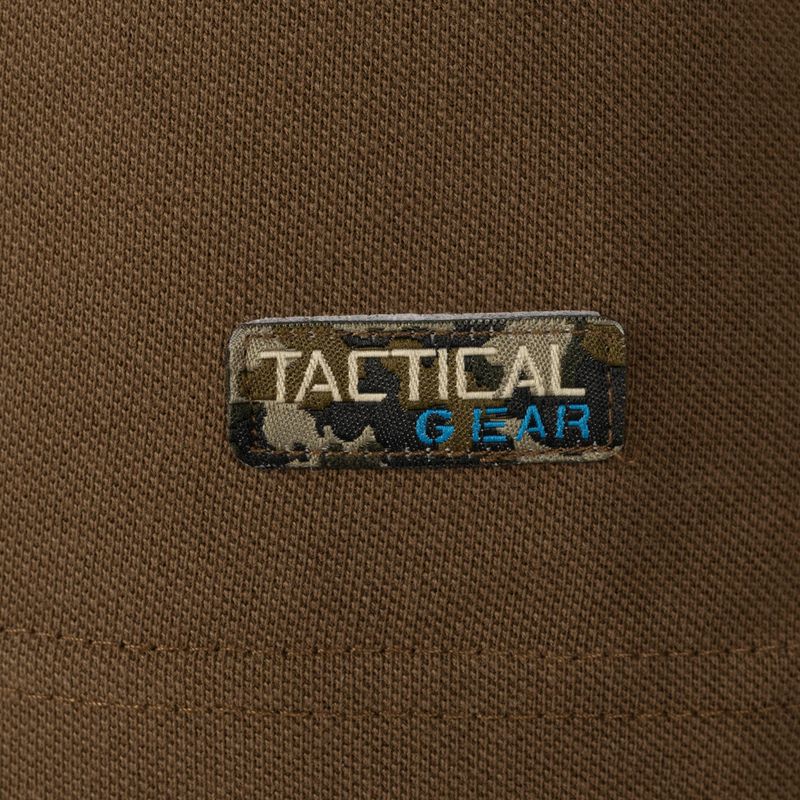 Shimano Tribal Tacnical braun SHTTW17M Polo-T-Shirt 4