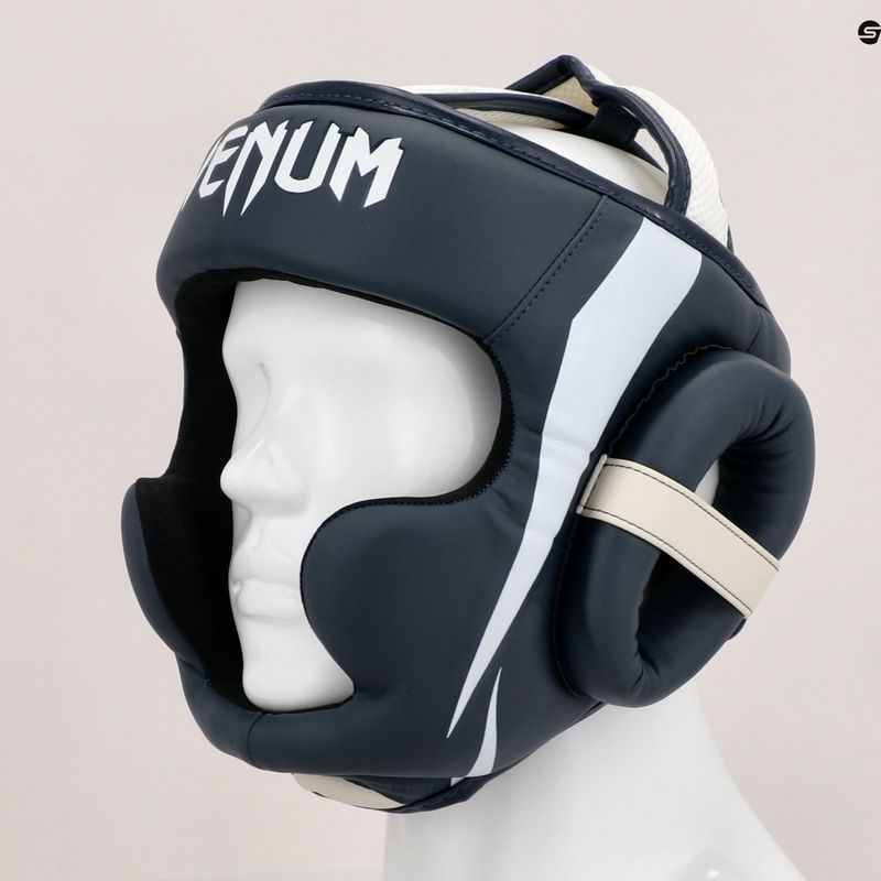 Venum Elite Boxhelm weiß/marineblau 7