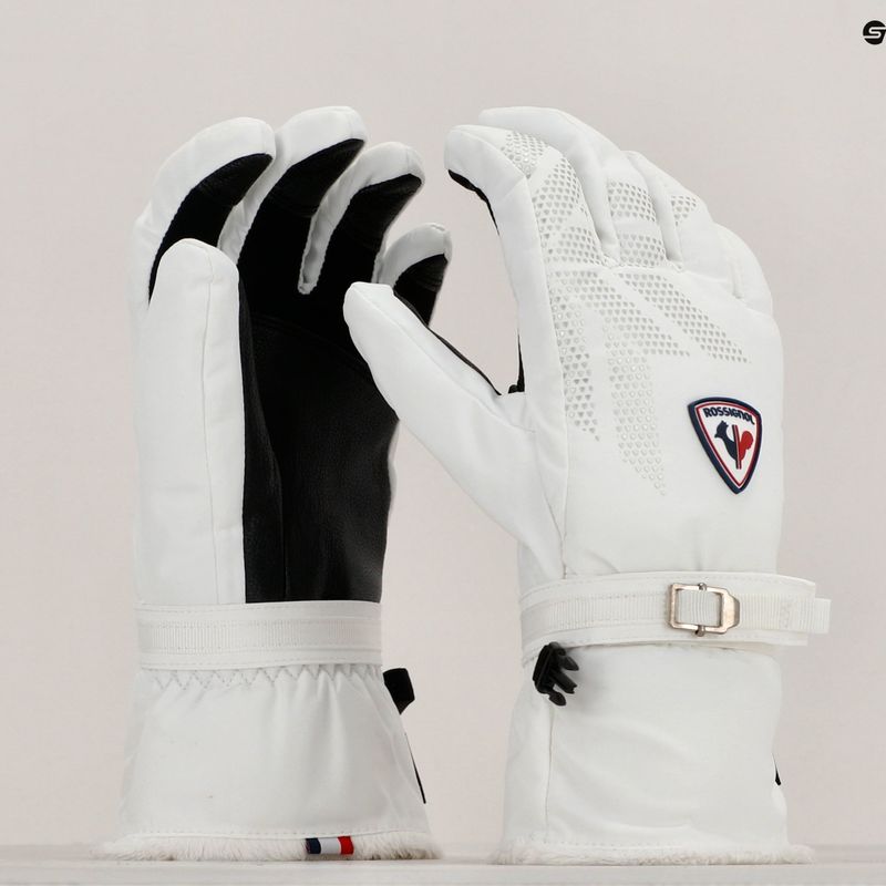 Damen-Skihandschuh Rossignol Romy Impr G weiß 8