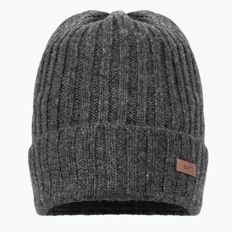 Wintermütze BARTS Haakon Turnup charcoal 2