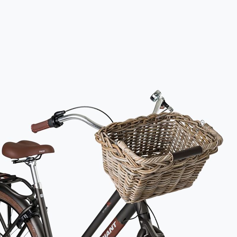 FastRider Elif Rattan Front Fahrradkorb 16 l naturel 4
