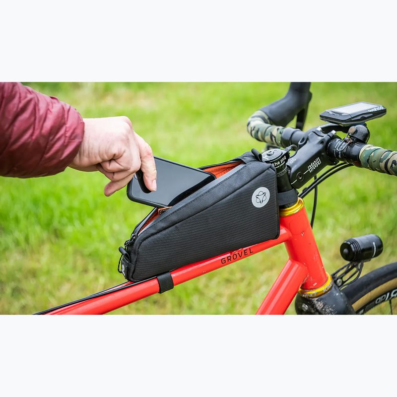 AGU Venture Oberrohrrahmen Fahrradtasche 0,7 l schwarz 7
