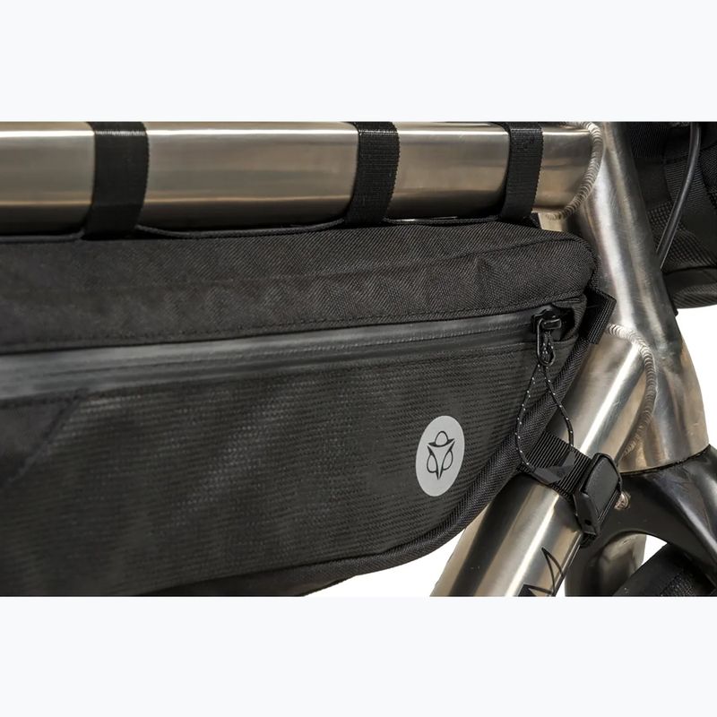 AGU Venture Rohrrahmen Fahrradtasche L 5,5 l reflektierendem Nebel 4