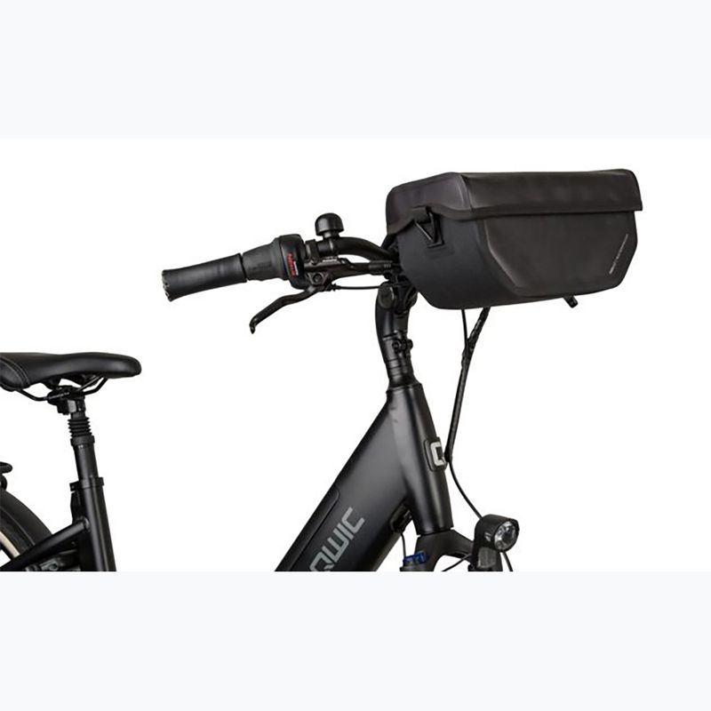 AGU Clean Lenkertasche Klickfix M 5 l reflektierender Nebel 8