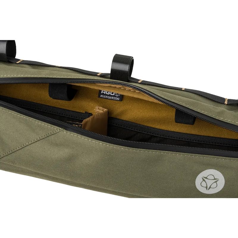 AGU Venture Rohrrahmen Fahrradtasche S 3 l Armee grün 4