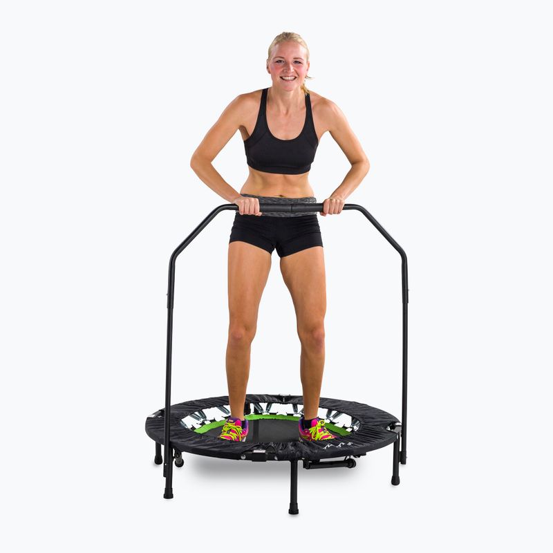 Tunturi Fitness-Trampolin 115 cm schwarz 4