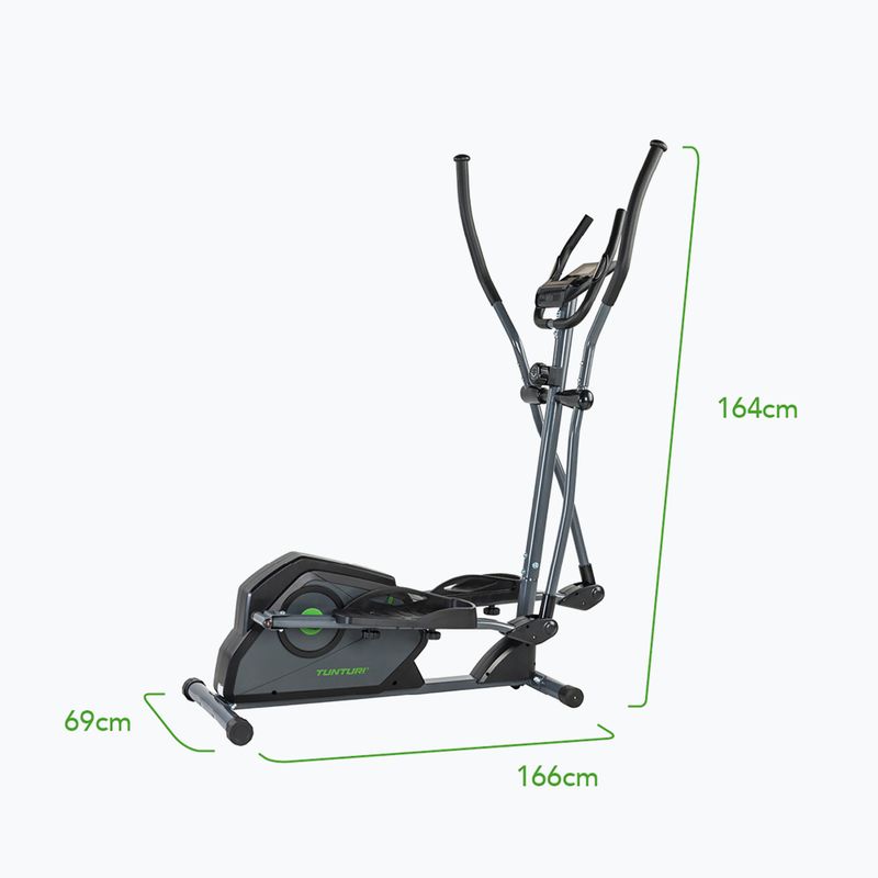 Tunturi Crosstrainer Cardio Fit C30 schwarz orbiter 9