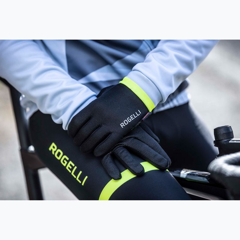 Fahrradhandschuhe Rogelli Laval LW Windproof black 5