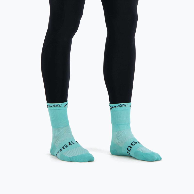 Fahrrad Socken Damen Rogelli RCS-15 turquoise 2