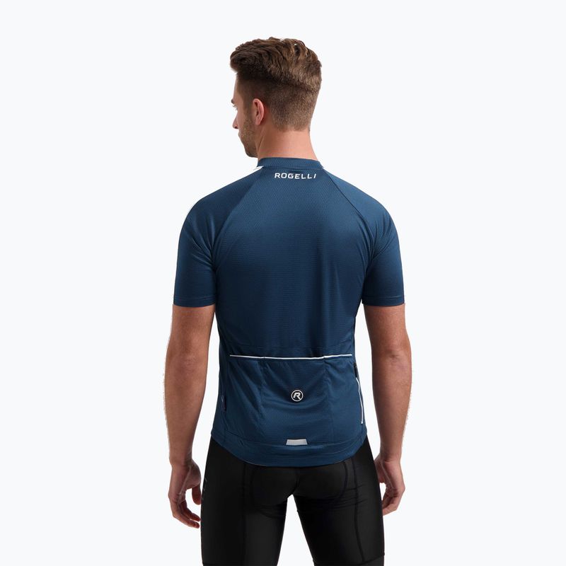 Fahrradtrikot Herren Rogelli Explore blue/white 2