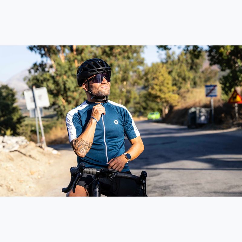 Fahrradtrikot Herren Rogelli Explore blue/white