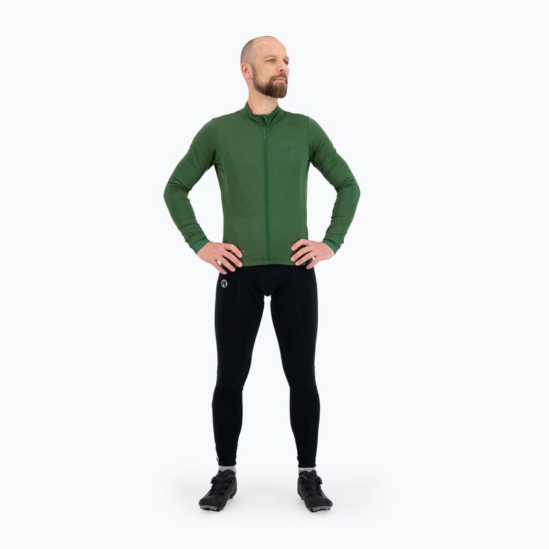 Fahrrad Longsleeve Herren Rogelli Essential army green 2