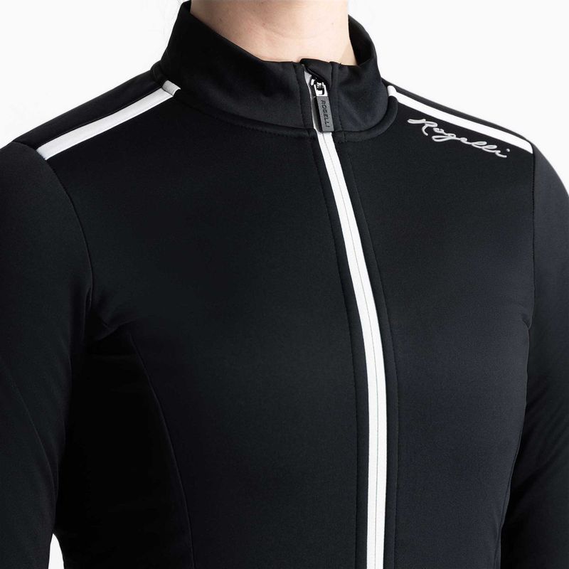 Damen-Fahrradjacke Rogelli Pesara Winter W black/white 4