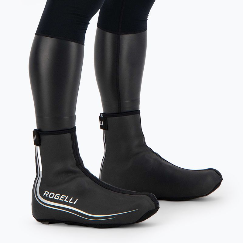 Schutzüberzüge für Fahrradschuhe Radsportschuhe Rogelli Hydrotec black 2