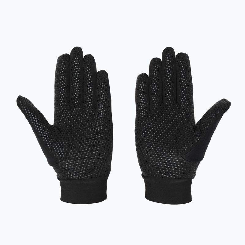 Damen-Fahrradhandschuhe Rogelli Laval Mid Season LW Windproof black 3