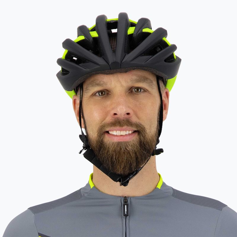 Fahrrad Helm Rogelli Tecta black/fluor 8
