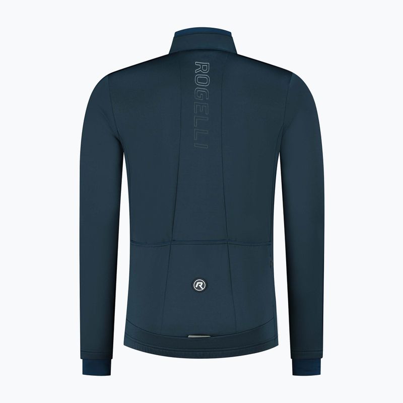 Fahrrad Longsleeve Herren Rogelli Essential blue 5