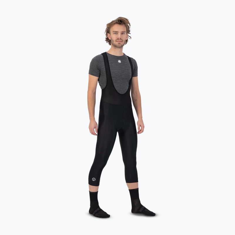 Rogelli Core 3/4 Bib Short Männer Radfahren Shorts schwarz