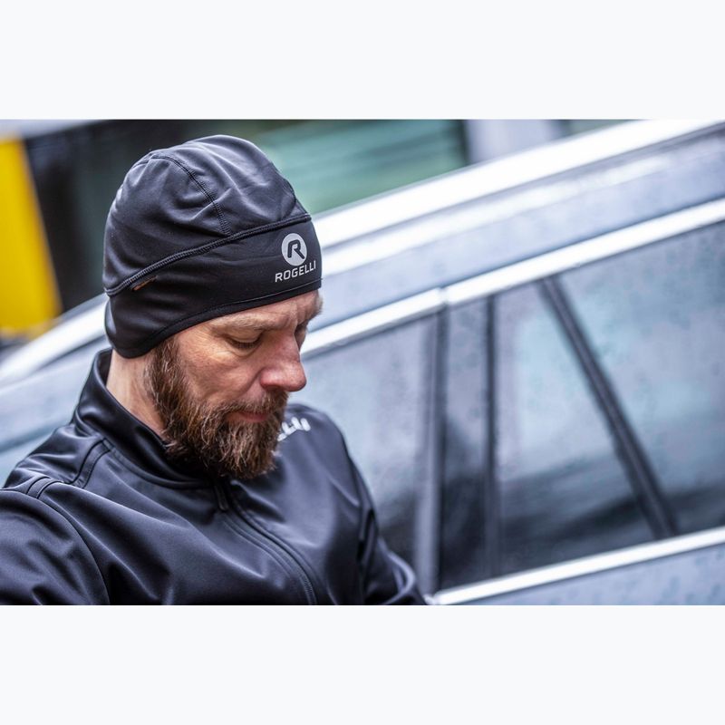 Fahrrad mütze Rogelli Lazio Winter Underhelmet black