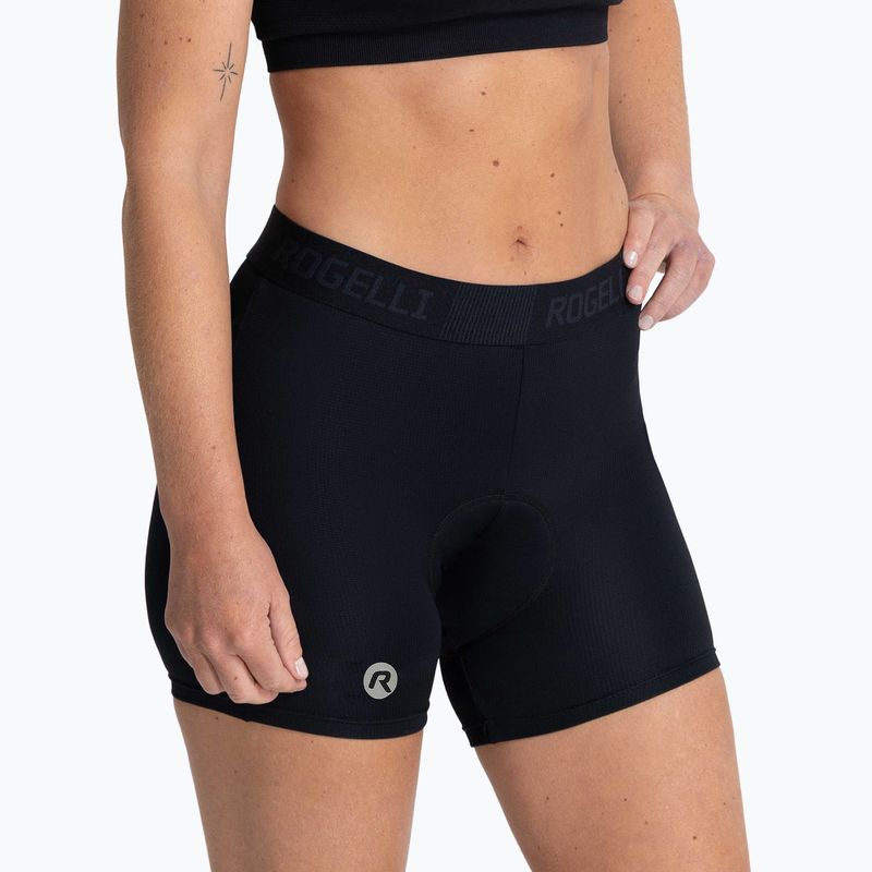 Fahrradunterhosen Damen Rogelli Boxer black 3