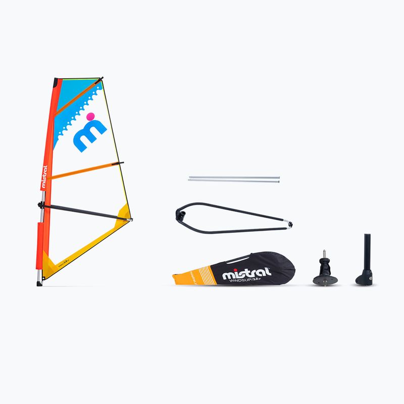 WindSUP Mistral Surf Rig komplett mit 3.0 Segel Monofilm multicolor 2