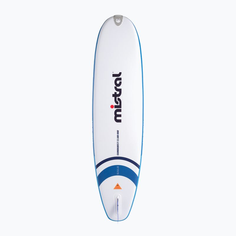 SUP Mistral Sunburst Club Air 10'5 blau/weißes Brett 4