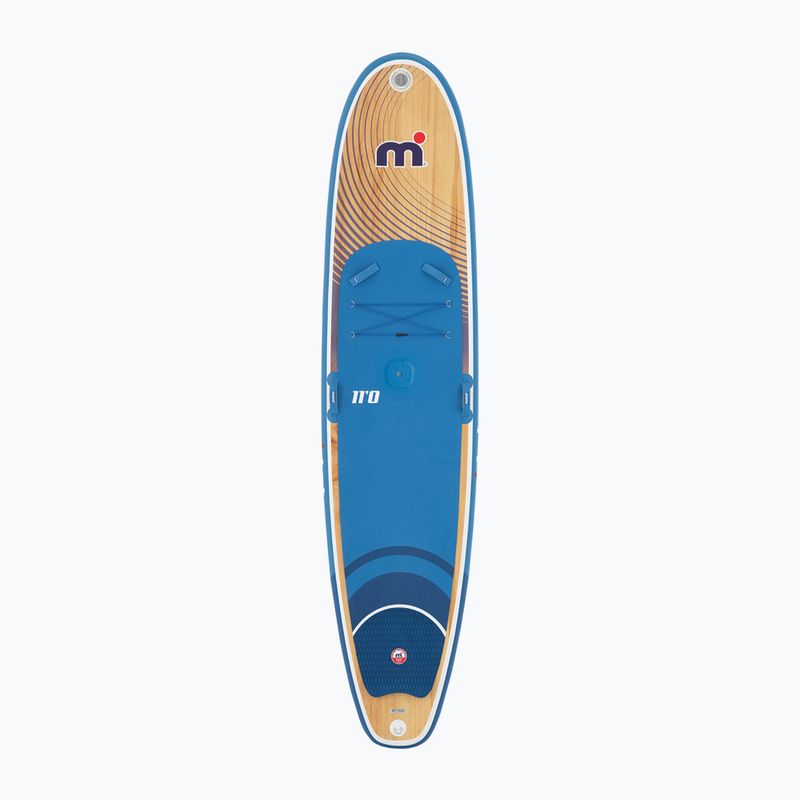SUP Mistral Sunburst Air 11'0 Holz blau/weißes Brett 3