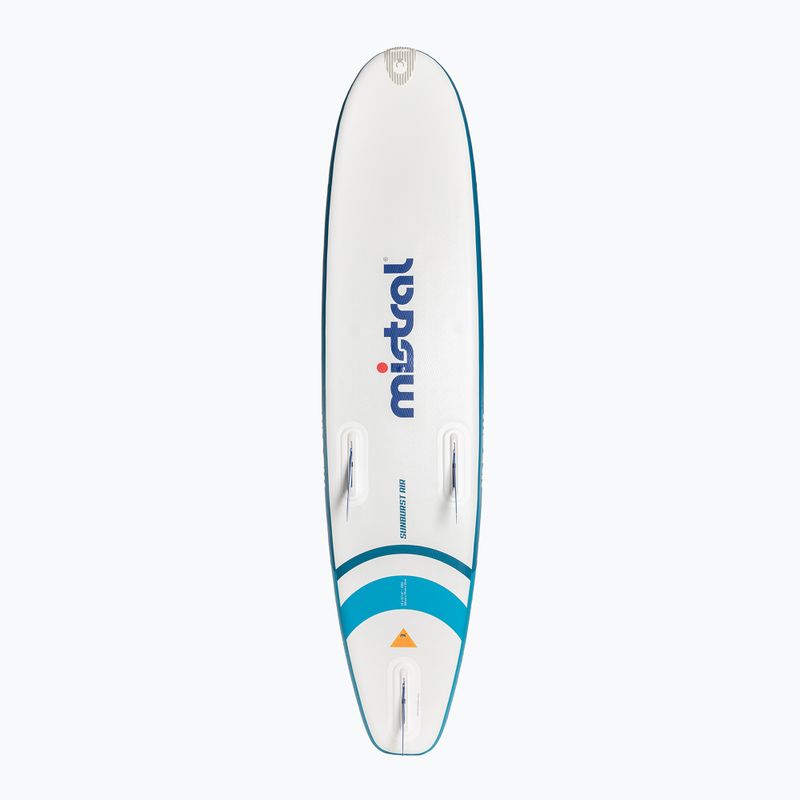 SUP Board Stand up Paddle Board Mistral Sunburst Air 11'0 blue/white 3