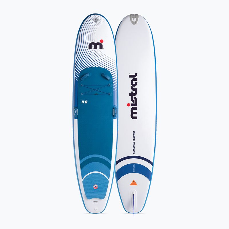 Mistral Sunburst Club Air 11'0 blau/weiss SUP Board 2
