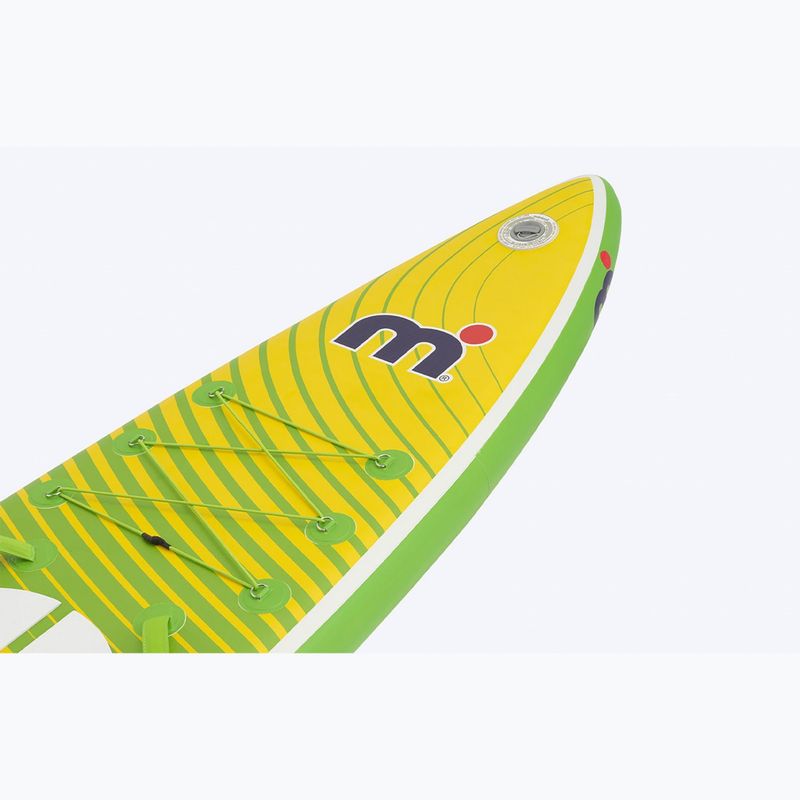 SUP Board Stand up Paddle Board Mistral Adventurist Air 12'6" green/white/yellow 5