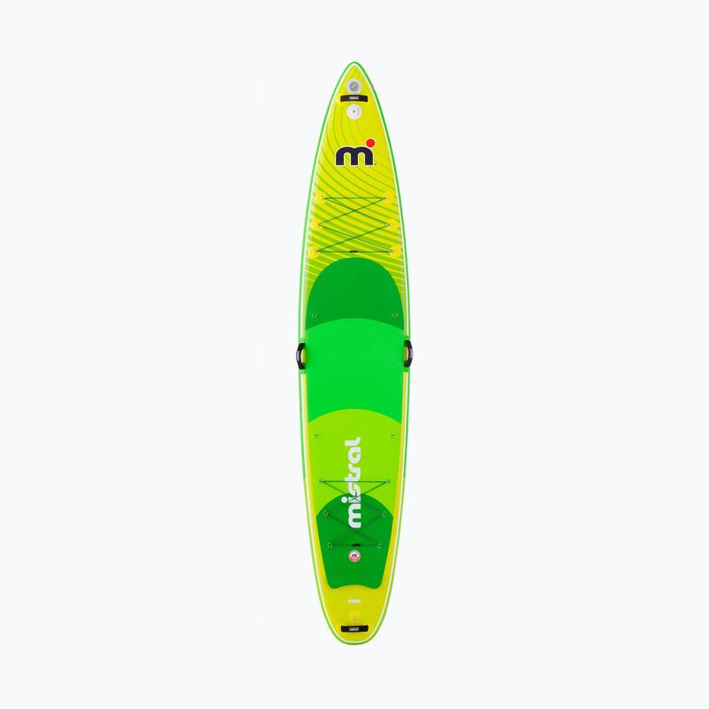 SUP-Brett Mistral Adventurist Air 12ʼ6" x 30 (V2) green/yellow 2