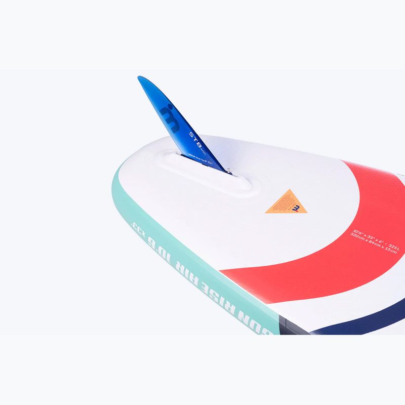 Brett SUP Mistral Sun Rise Air 10ʼ6" (V2) green/orange/white 9