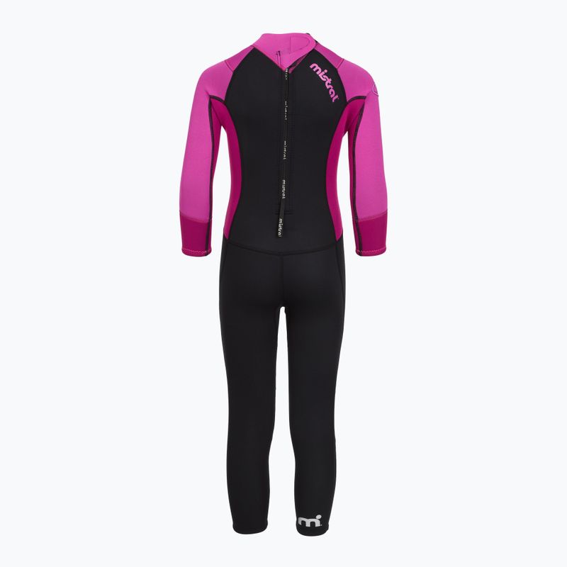 Kinder Schwimm-Neoprenanzug Mistral Breeze 76 2,5/2mm Kids Suit black/pink 3