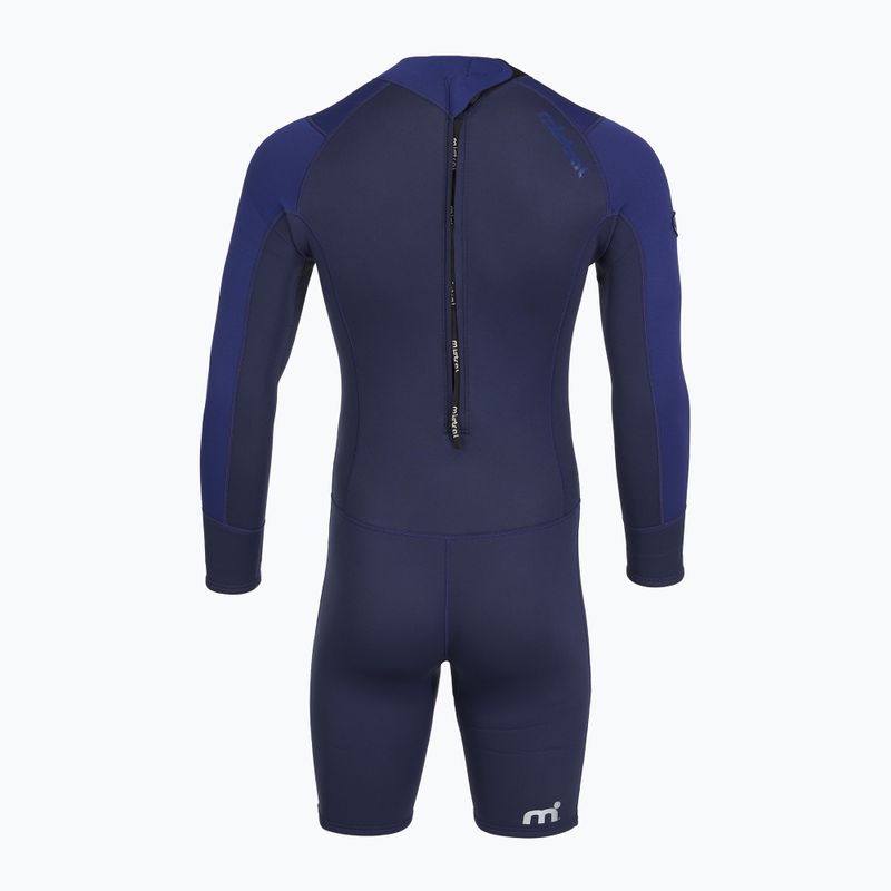 Herren Schwimm-Neoprenanzug Mistral Breeze 76 2,5/2mm Shorty blue 3