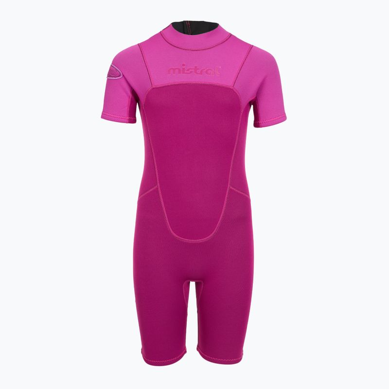 Kinder Schwimm-Neoprenanzug Mistral Breeze 76 2,5/2mm Kids Shorty pink 2