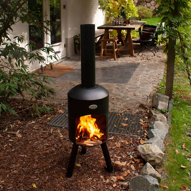 Gartenkamin BonFeu Bonbini black 10